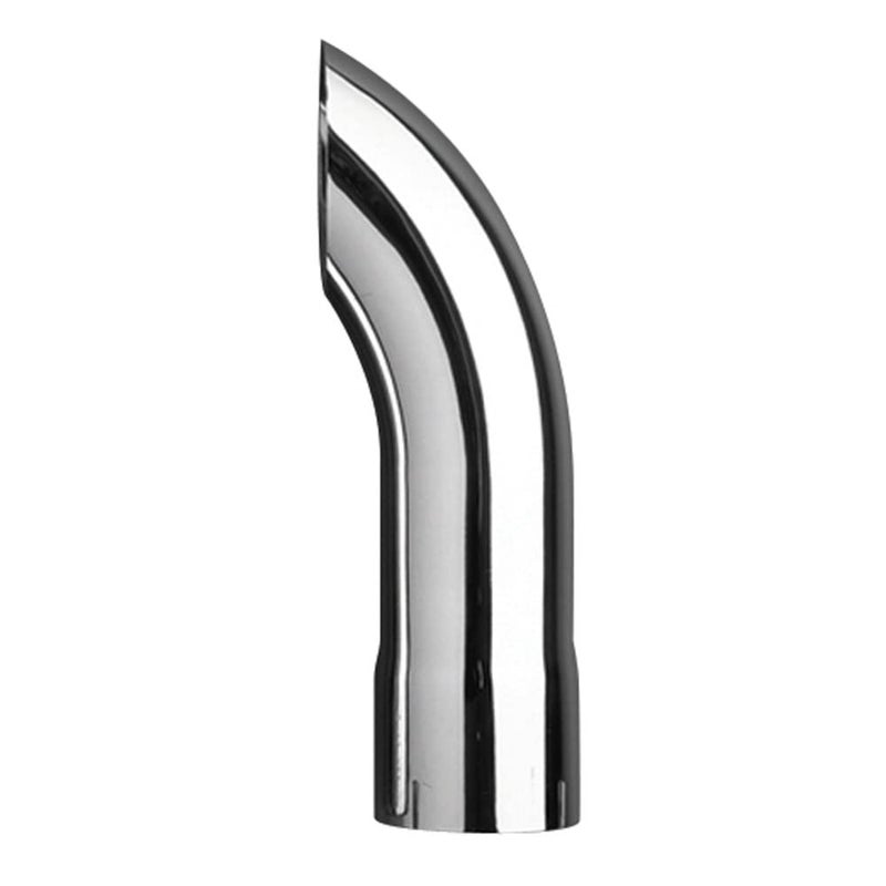 AP Products CTD-5000 US Gear Chrome Exhaust Turndown - 5" x 14" (Straight)